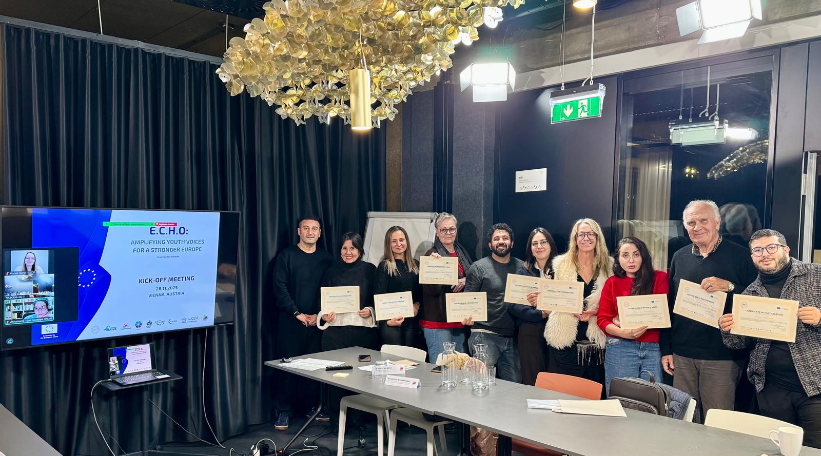 Welcome! — The E.C.H.O. Project Kicks Off in Vienna
